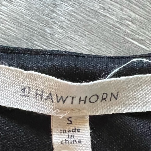 41 Hawthorn Finola Colorblock Zipper Detail Dress in Black and Navy. Size S - Picture 7 of 7